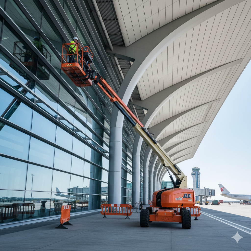 Man lift for maintenance